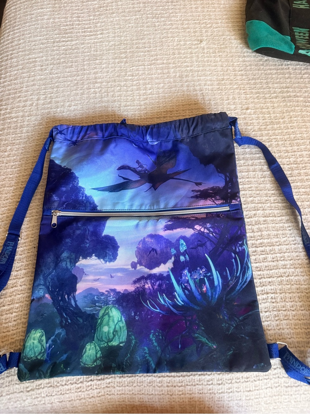 Disney Avatar Themed Drawstring Backpack Pandora the World of Avatar